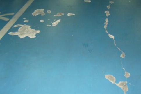 去除舊地坪漆涂層